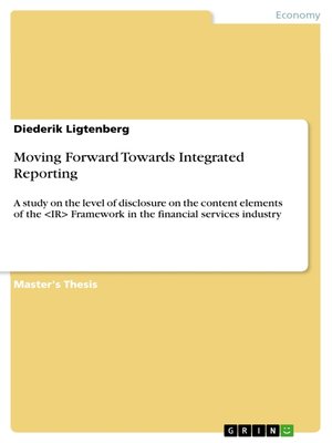 cover image of Moving Forward Towards Integrated Reporting